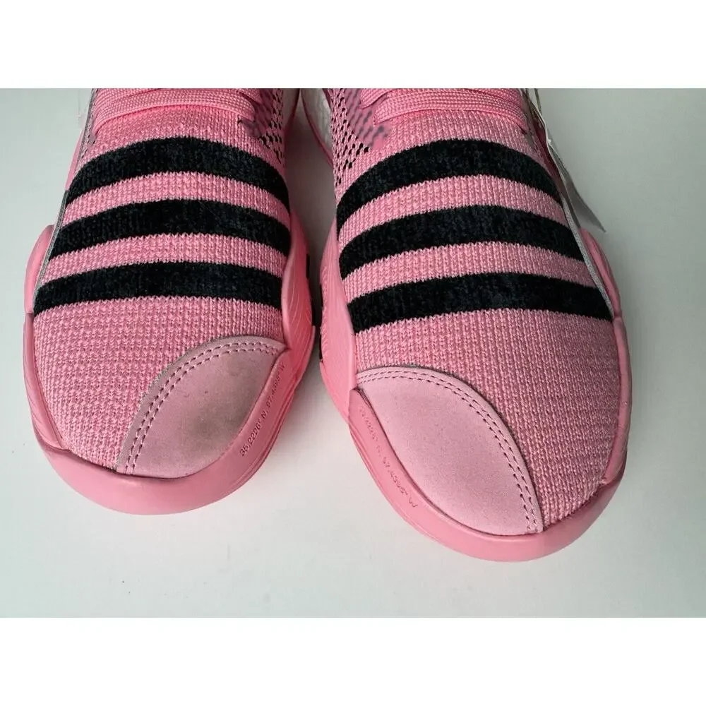 ADIDAS Shoes Sneakers Mens Size 9 Pink Basketball Trae Young 2 Knit Blokecore